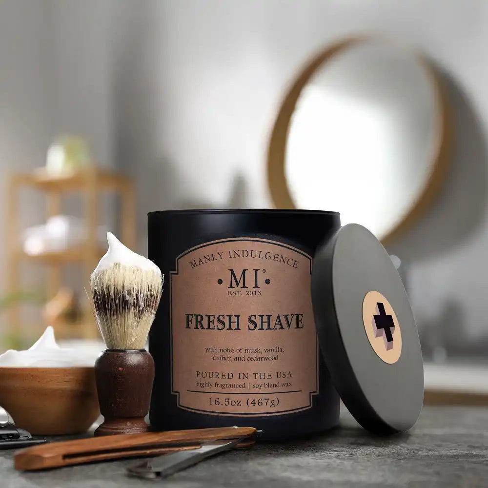 Fresh Shave, 16.5 oz Classic+, Manly Indulgence