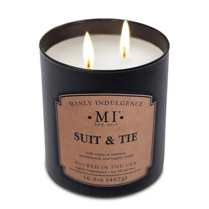 Suit & Tie, 16.5 oz Classic+, Manly Indulgence