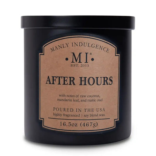 After Hours, 16.5 oz Classic+, Manly Indulgence