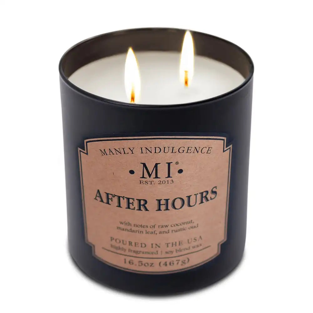 After Hours, 16.5 oz Classic+, Manly Indulgence