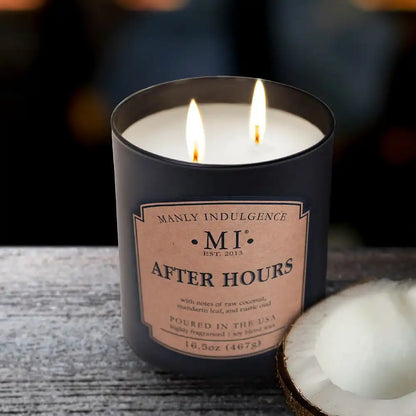 After Hours, 16.5 oz Classic+, Manly Indulgence