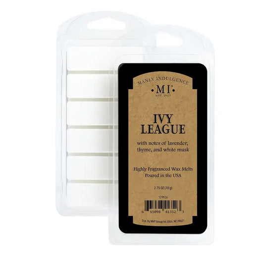 Ivy League Wax Melt, Manly Indulgence