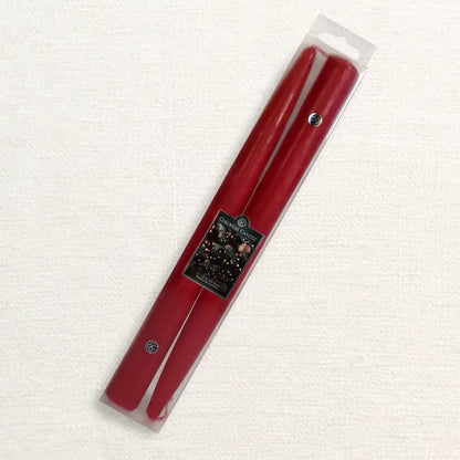 10" Red Handipt Taper, 2 Pack