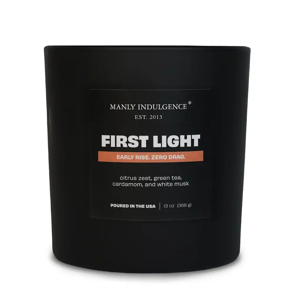 First Light, Manly Indulgence Off Script Candles