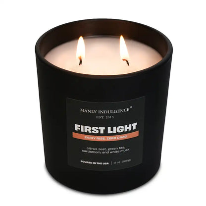 First Light, Manly Indulgence Off Script Candles