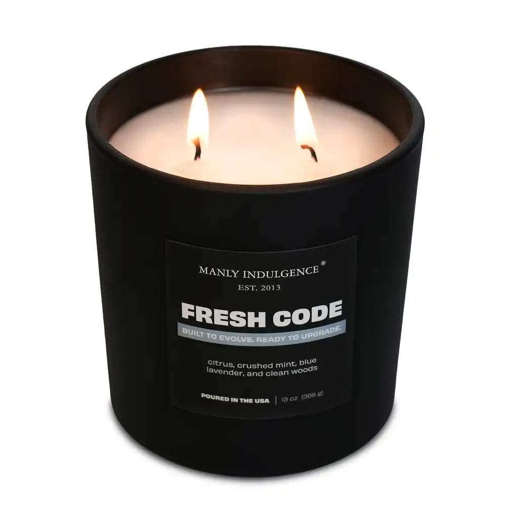 Fresh Code, Manly Indulgence Off Script Candles