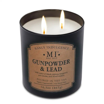 Gunpowder & Lead, 16.5 oz Classic+, Manly Indulgence