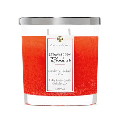 Strawberry Rhubarb, Classic Ovals, 8 oz