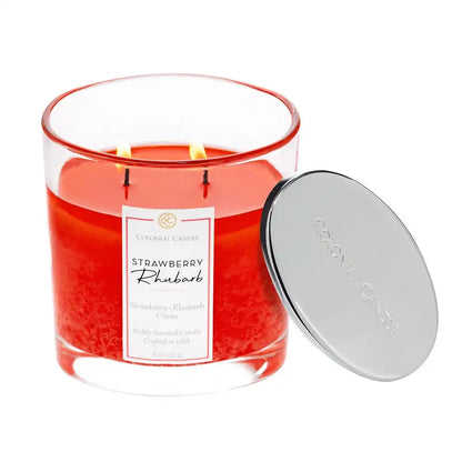 Strawberry Rhubarb, Classic Ovals, 8 oz