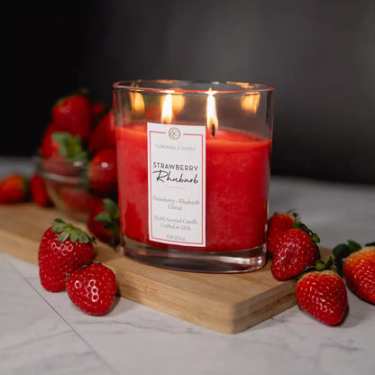 Strawberry Rhubarb, Classic Ovals, 8 oz