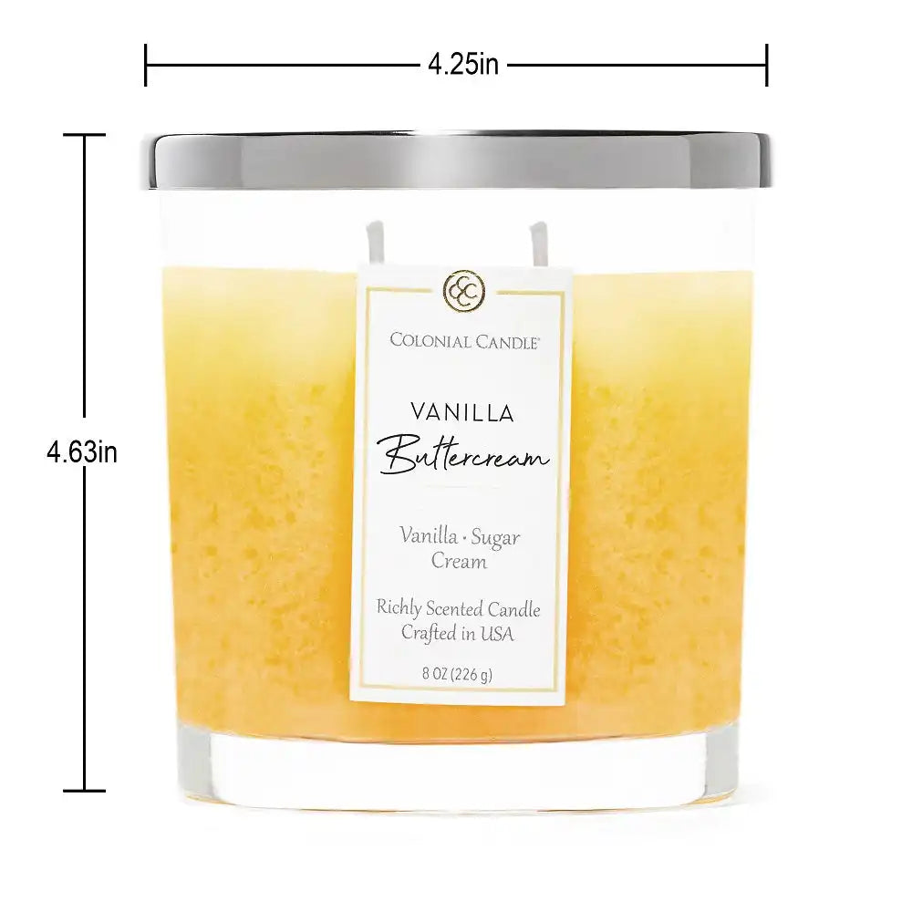 Vanilla Buttercream, Classic Ovals, 8 oz