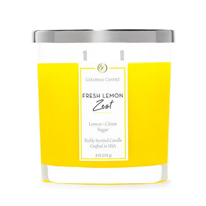 Fresh Lemon Zest, Classic Ovals, 8 oz