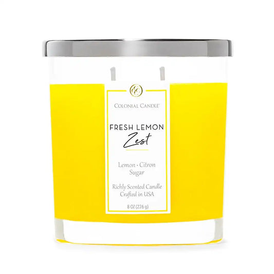 Fresh Lemon Zest, Classic Ovals, 8 oz