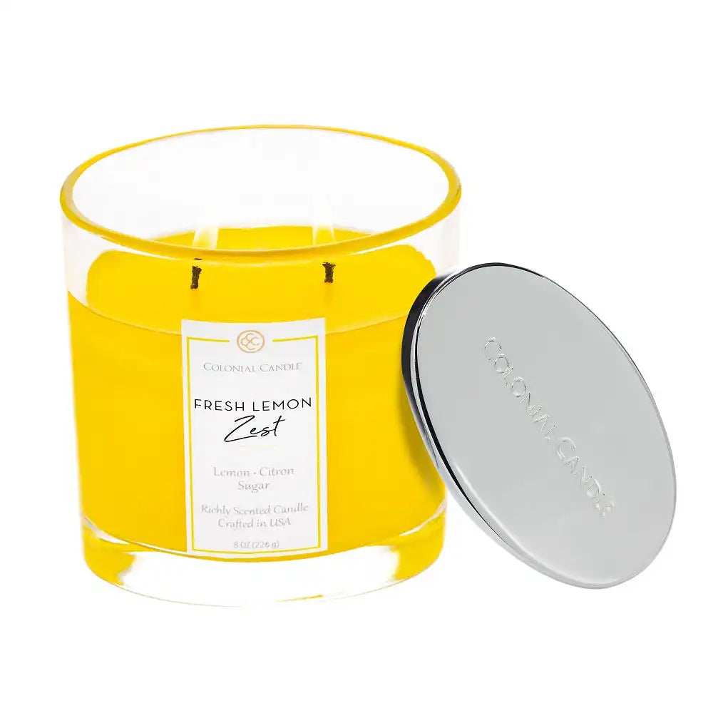 Fresh Lemon Zest, Classic Ovals, 8 oz
