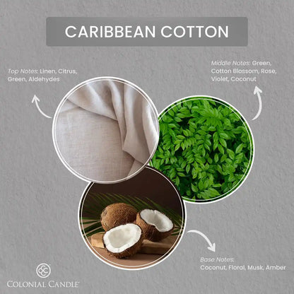 Caribbean Cotton, Classic Ovals, 8 oz