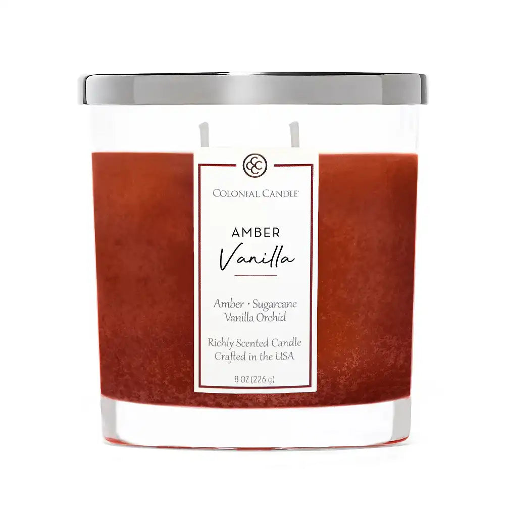 Amber Vanilla, Classic Ovals, 8 oz