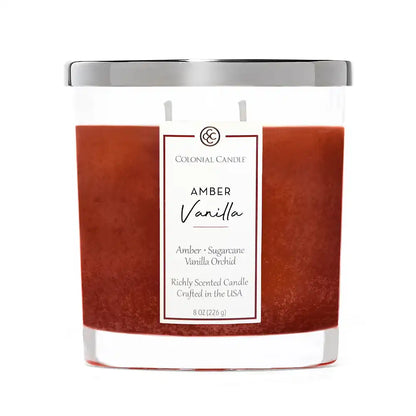 Amber Vanilla, Classic Ovals, 8 oz