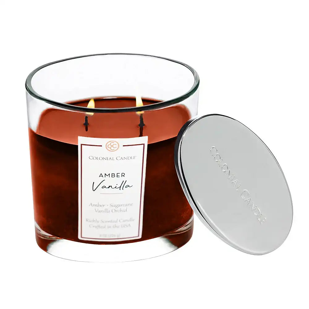 Amber Vanilla, Classic Ovals, 8 oz