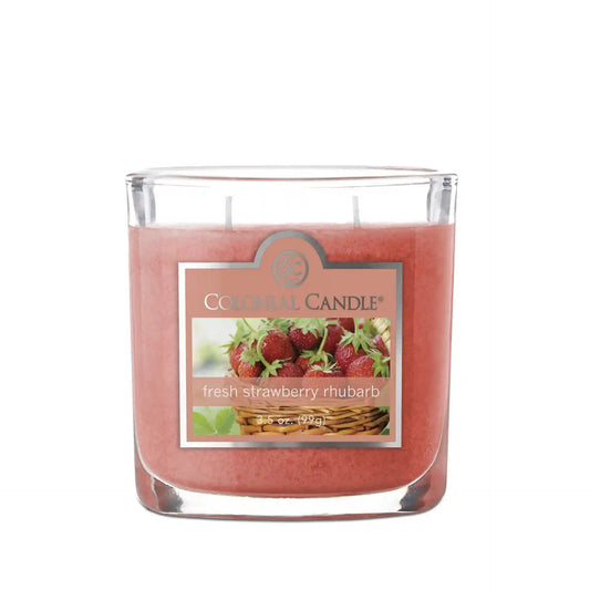 Fresh Strawberry Rhubarb, 3.5 oz Oval