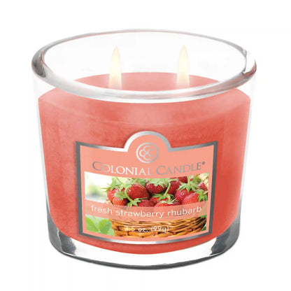 Fresh Strawberry Rhubarb, 3.5 oz Oval