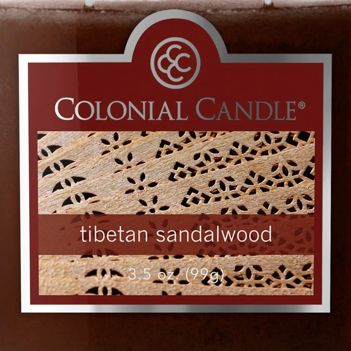 Tibetan Sandalwood, 3.5 oz Oval