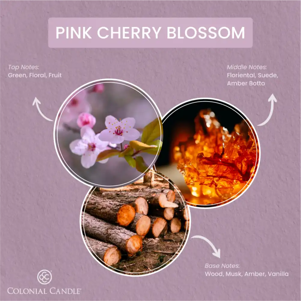 Pink Cherry Blossom, 3.5 oz Oval