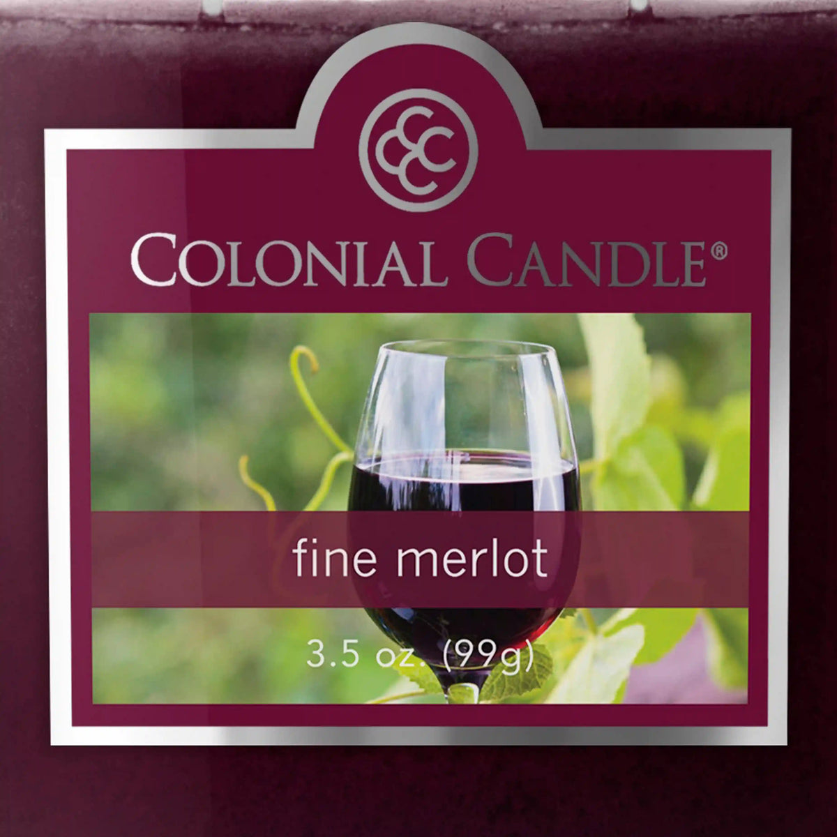 Fine Merlot, 3.5 oz Oval
