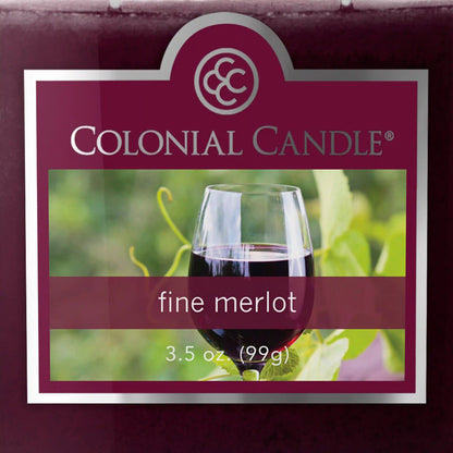 Fine Merlot, 3.5 oz Oval