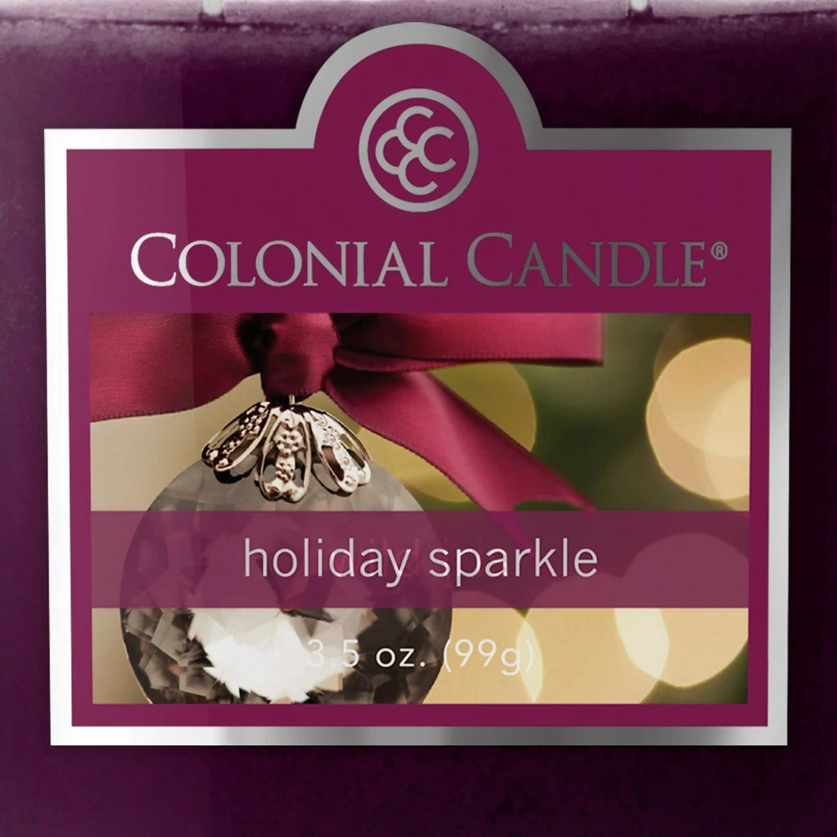 Holiday Sparkle, 3.5 oz Oval