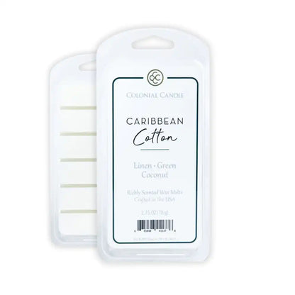 Caribbean Cotton Wax Melt, 2.75 oz