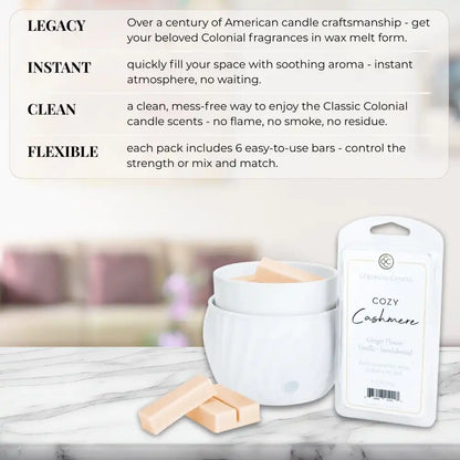 Cozy Cashmere Wax Melt, 2.75 oz