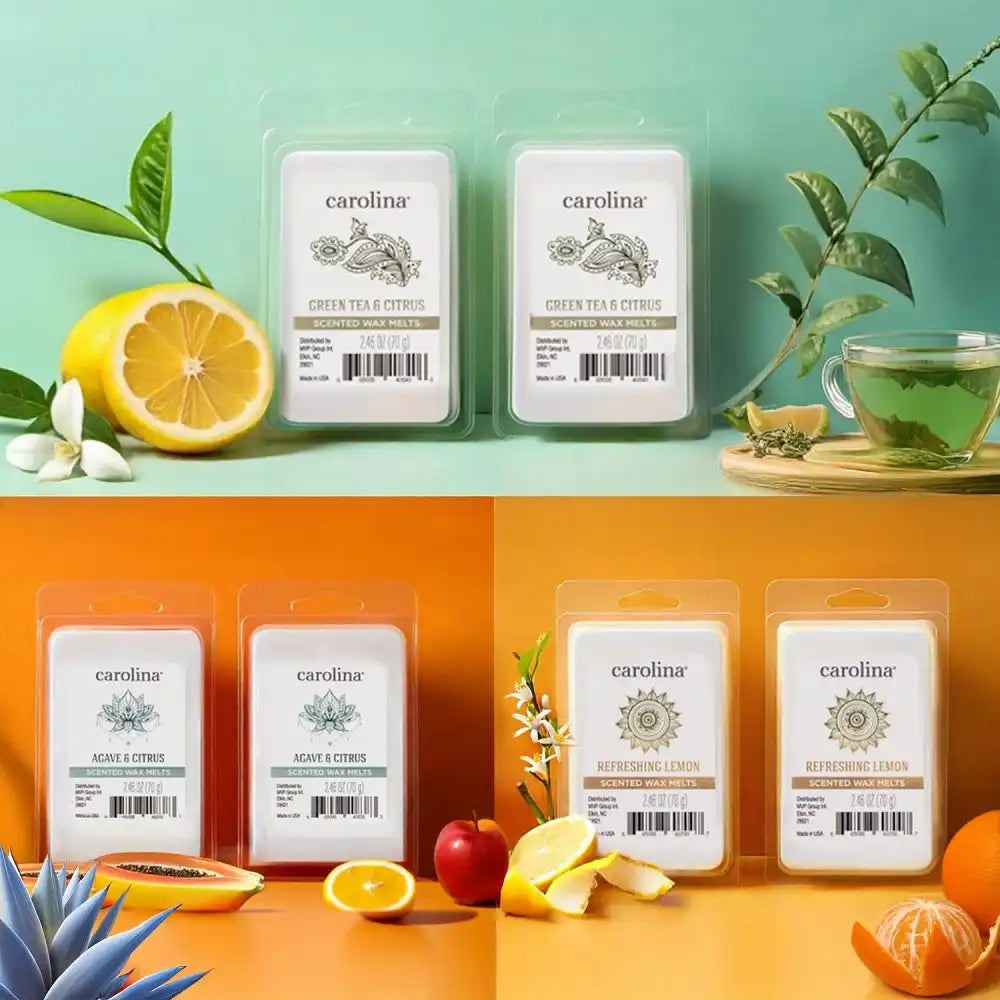 Citrus Breeze Wax Melt Set, 6 pack