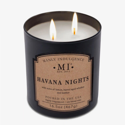 Havana Nights, 16.5 oz, Manly Indulgence