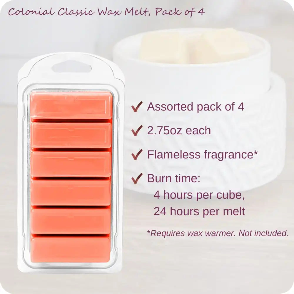 Colonial Classic Melts, 4 Pack